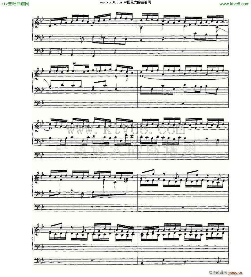 Fugue in G Minor BWV 578 ���L(f��ng)���V(ʮ�ּ�����)3