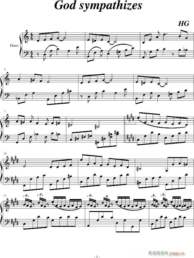 god sympathizes(����V)1