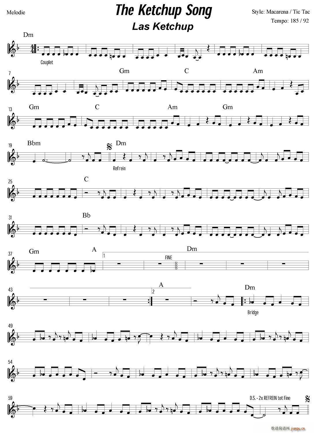 The ketchup Song(������V)1