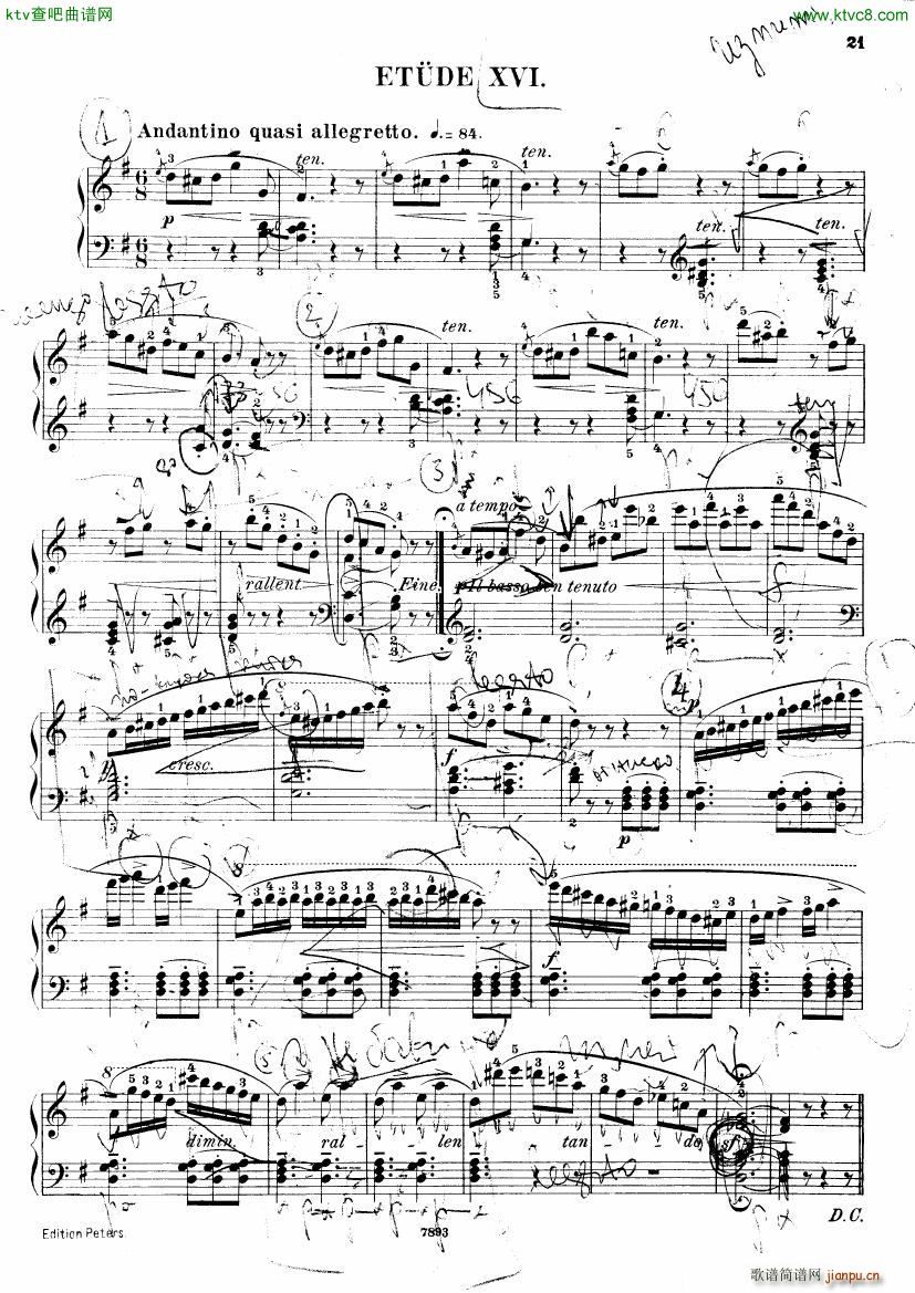 Henri Bertini 1798 1876 25 Easy Etudes Op 100(����V)22