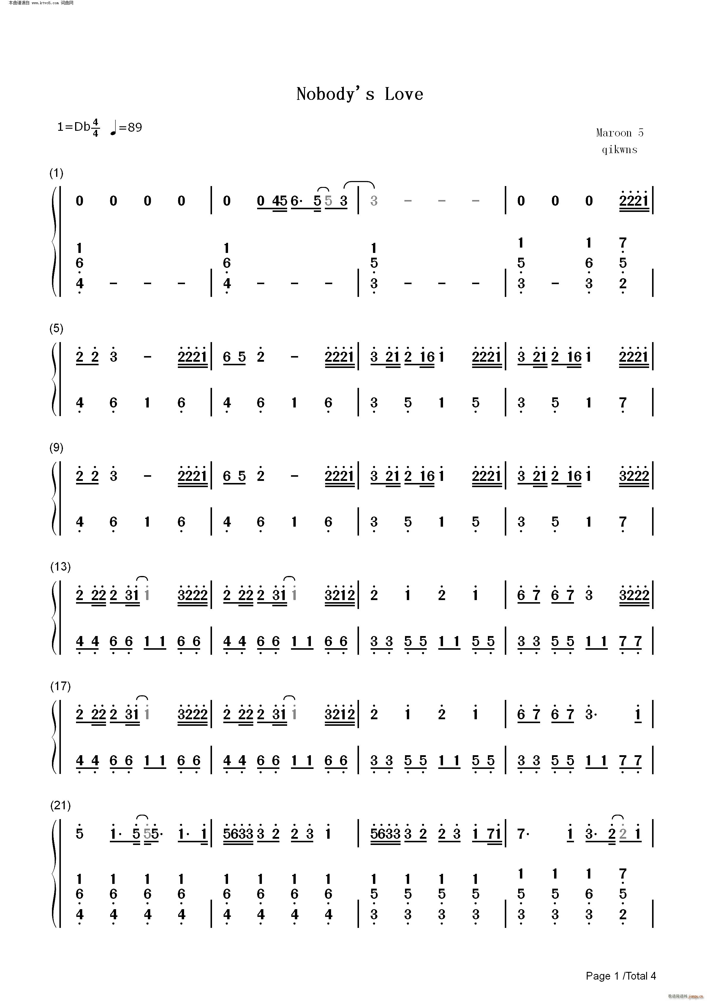 Nobodys Love(����V)7