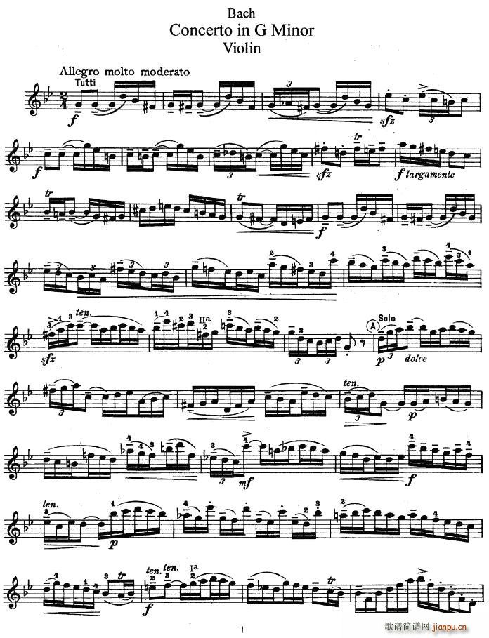Concerto in G Minor(ʮ�ּ�����)1