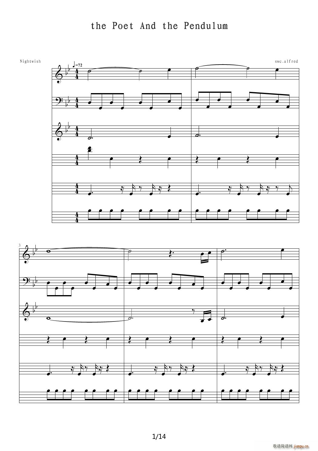 The Poet And The Pendulum ��B�{(����V)1