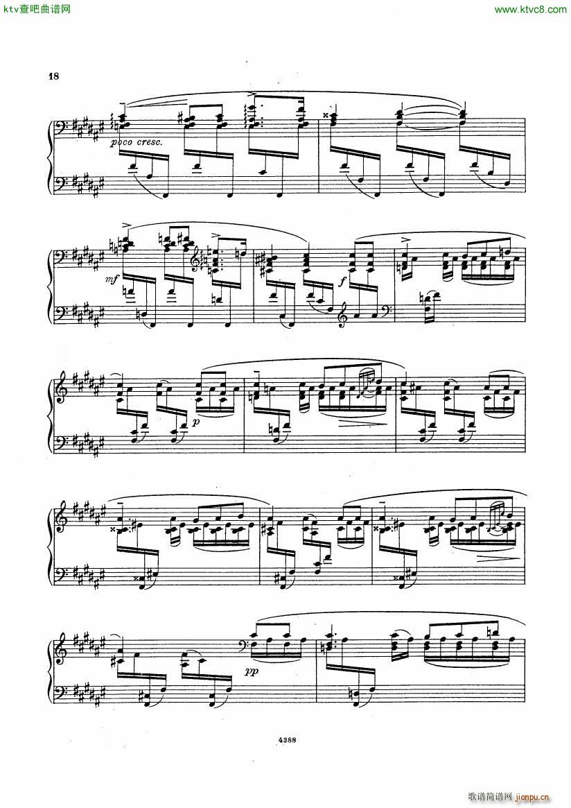 Bortkiewicz Op29 12 Etudes Nouvelles Book 1(����V)17