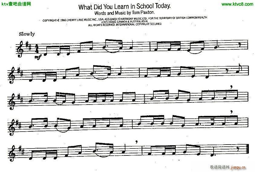 What Did You Learn In School Today(ʮ�ּ�����)1