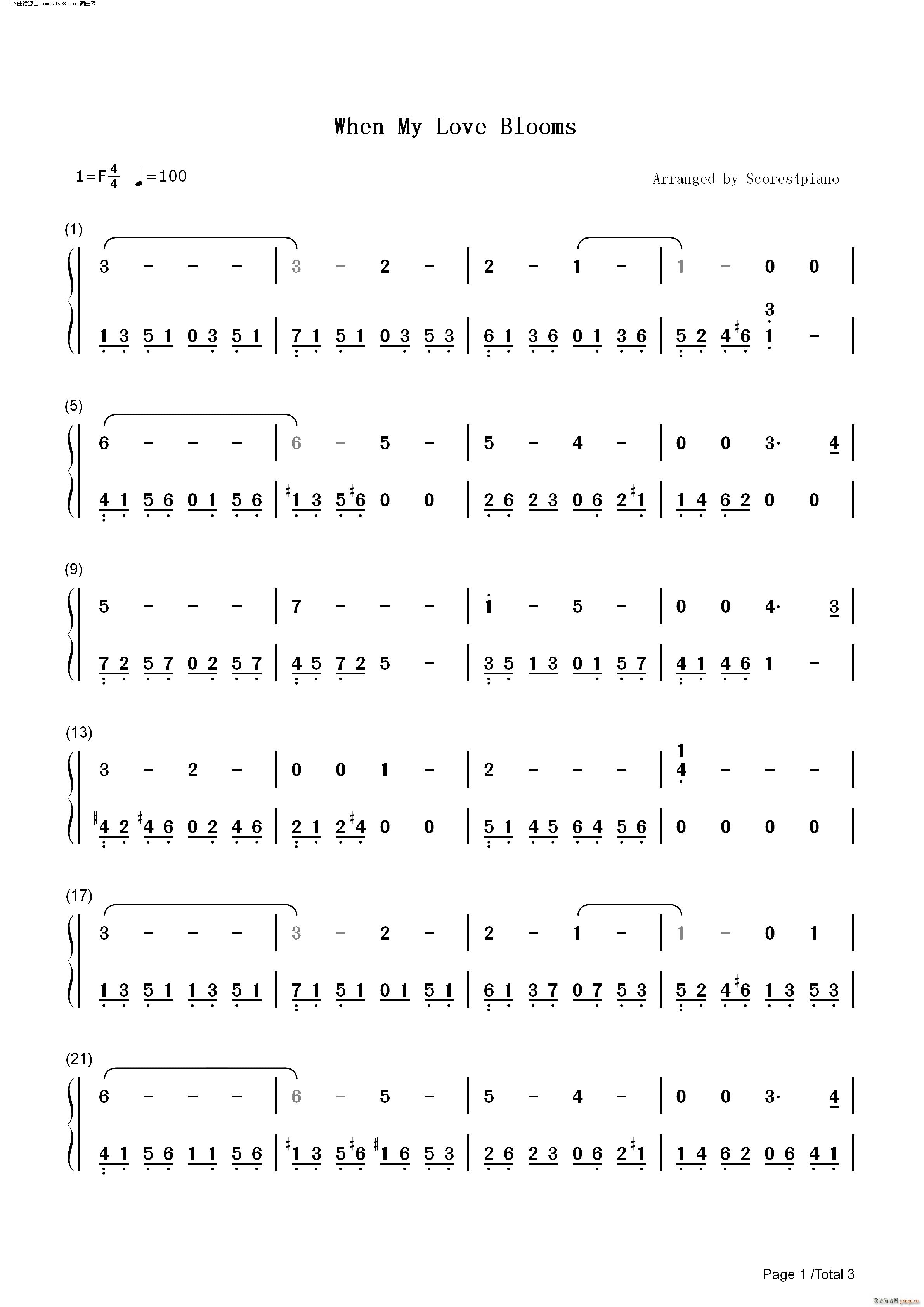 When My Love Blooms �������A �����Ļ����}��(����V)6