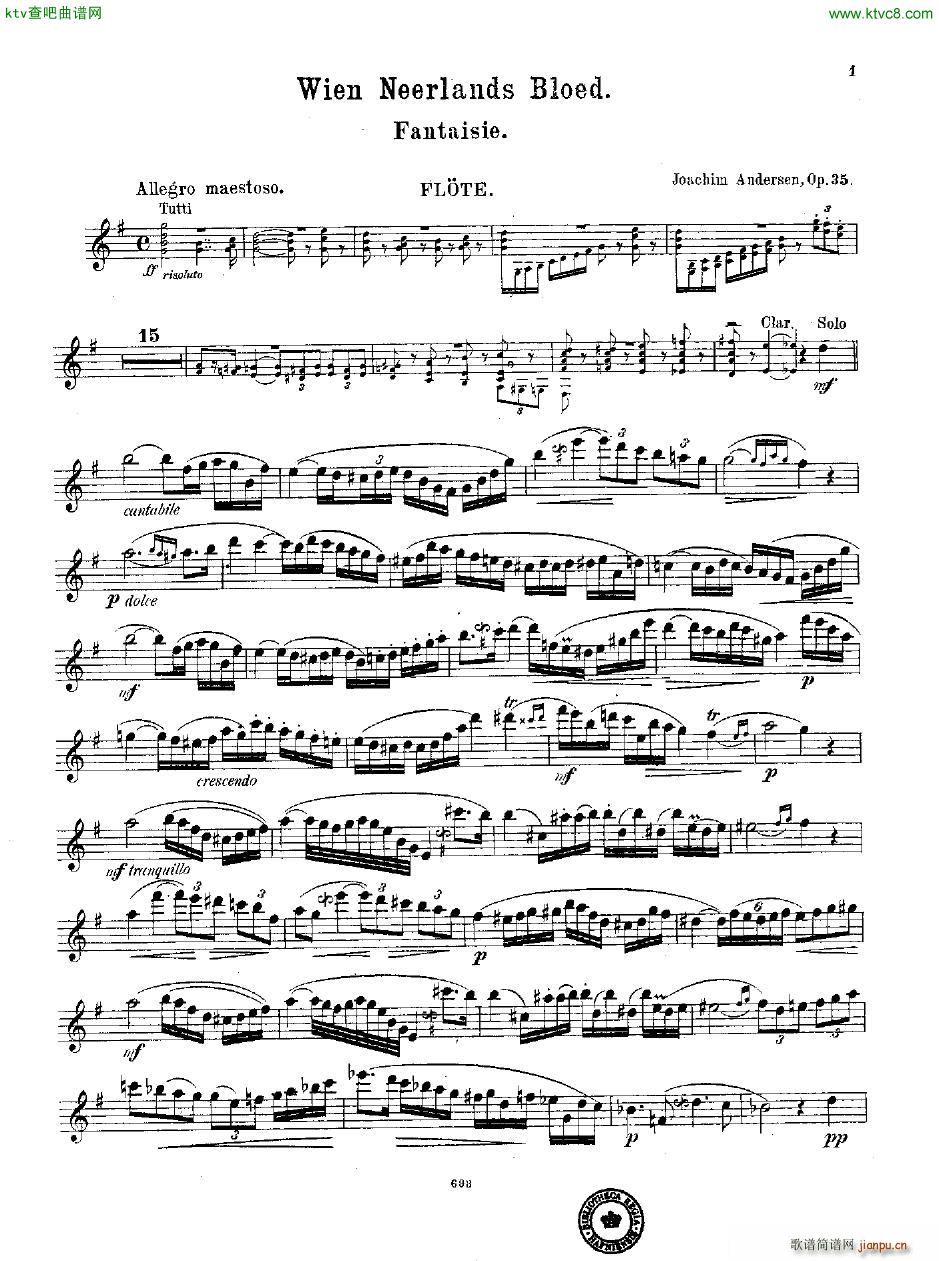 Andersen op 35 Wien Neerlands Bloed fl pno(����V)16