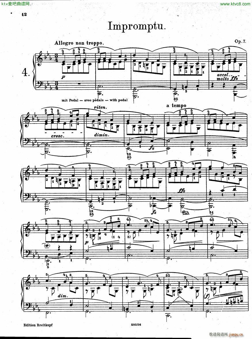 Henselt Piano Solo Album(����V)11