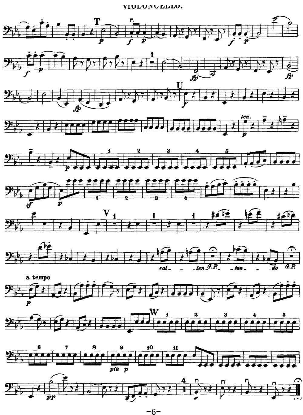 Mozart Quartet No 16 in Eb Major K 428 Cello(ʮ�ּ�����)6