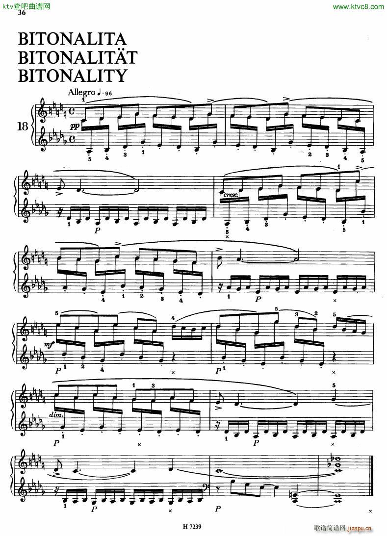 Hurnik piano etudes(����V)33