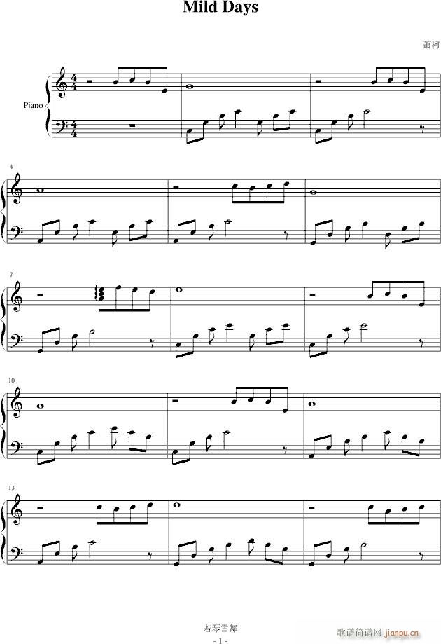 Mild Days(����V)1