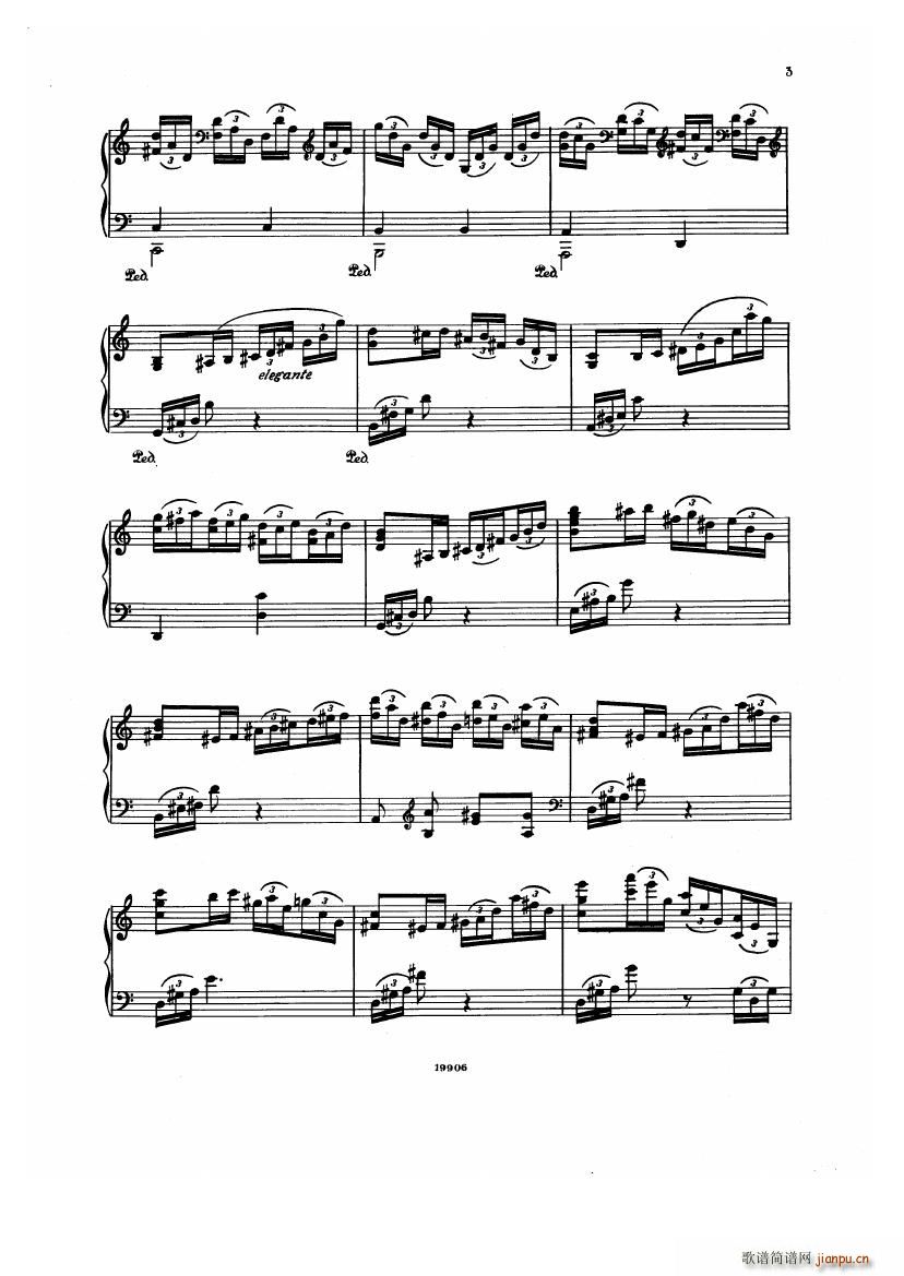 Albeniz op 65 Etudes no 1 7(����V)3