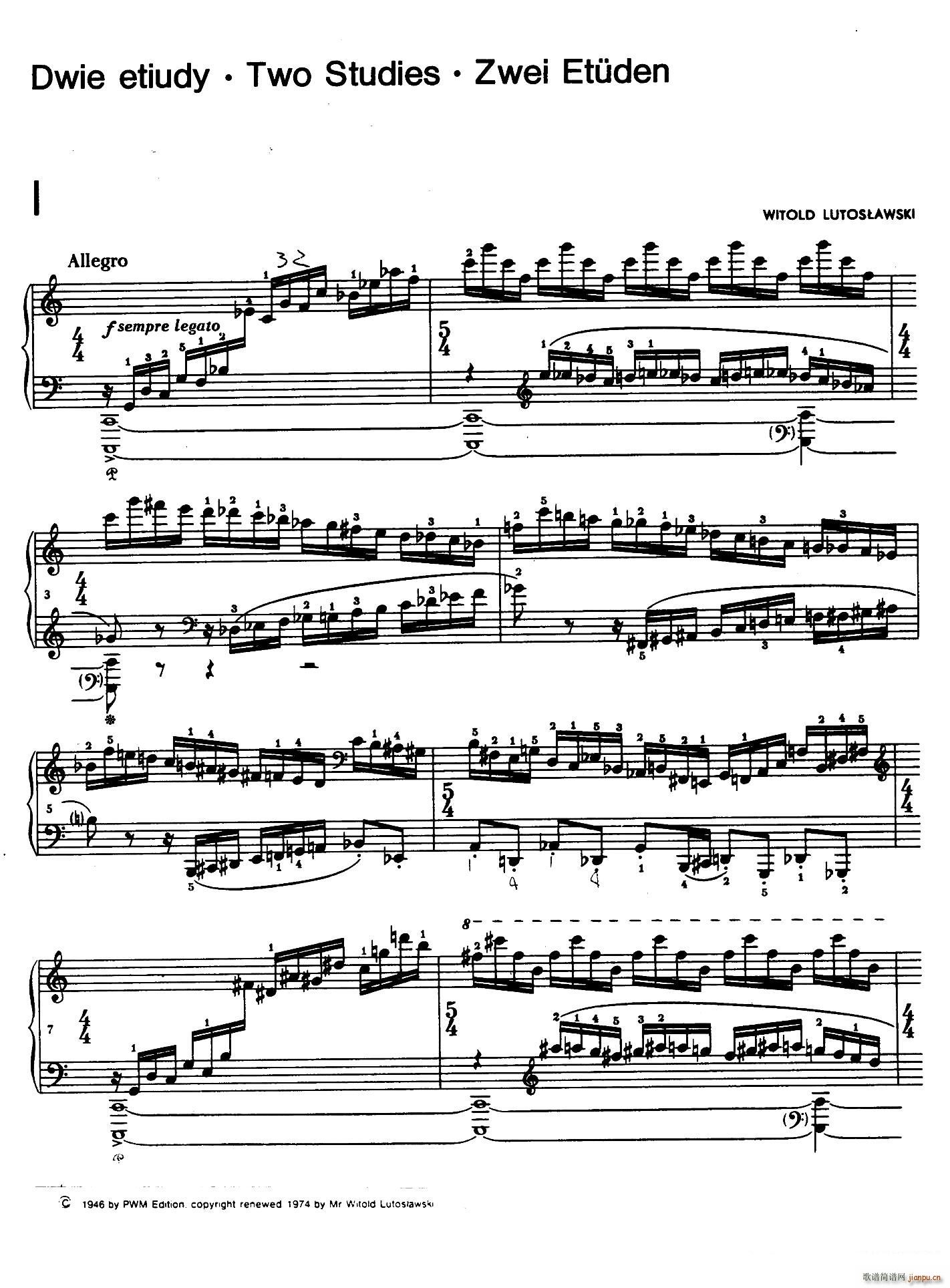 Two Studies 2�׾����� 1 ���(����V)1