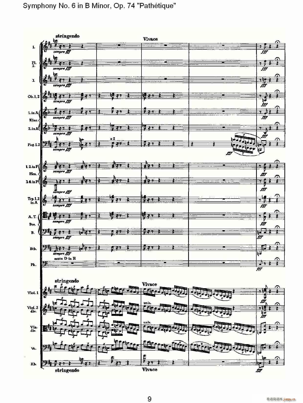 BС�{���������,Op.74(ʮ�ּ�����)9