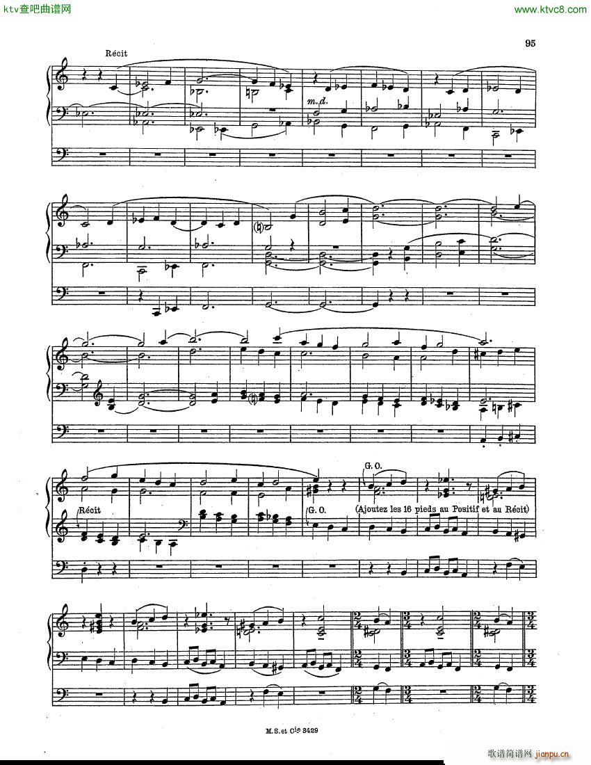 Guiraud Georges Offertoire Pascal organ(����V)3