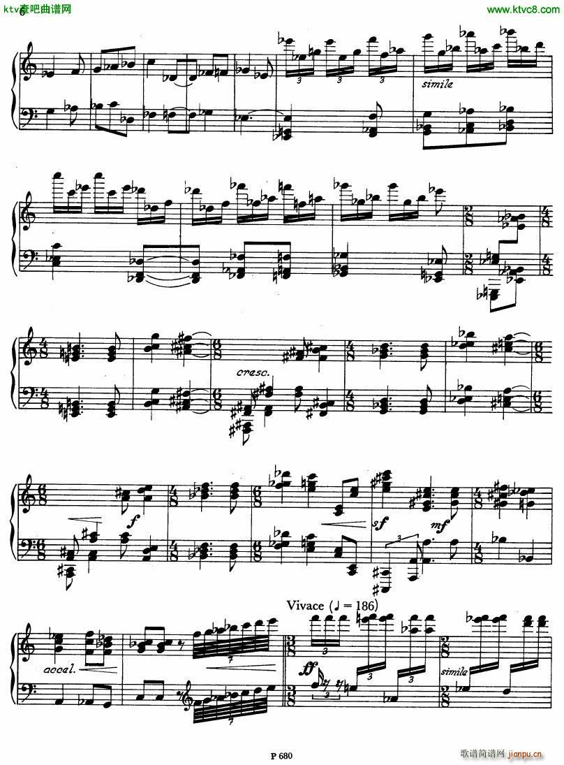 Fiser piano sonata no 3(����V)9