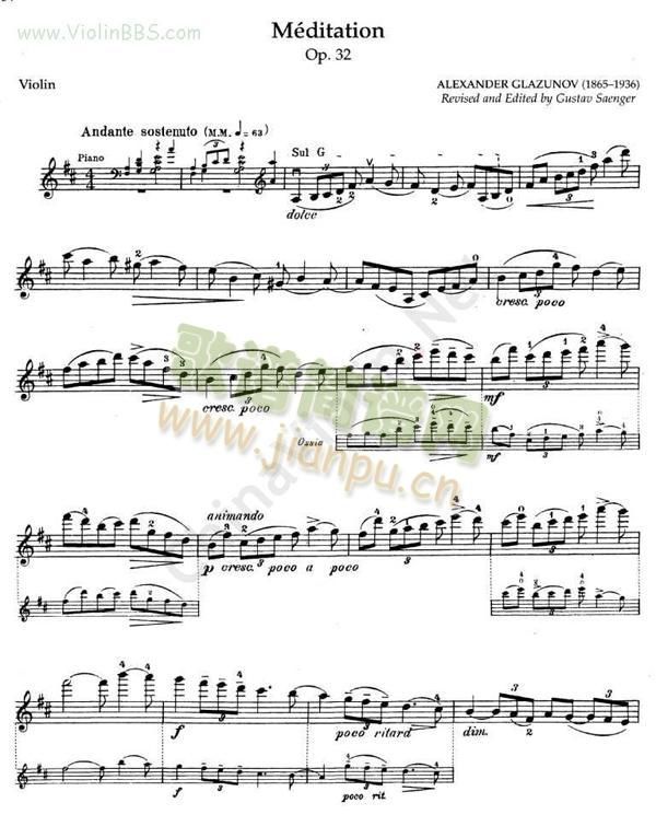 GLAZUNOV�������Z��Op.32(С�����V)1