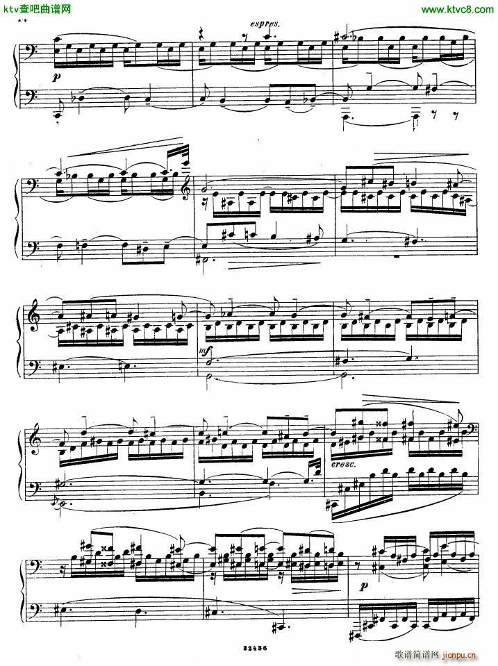 Gliere 25 Preludes op30 Book4(����V)13