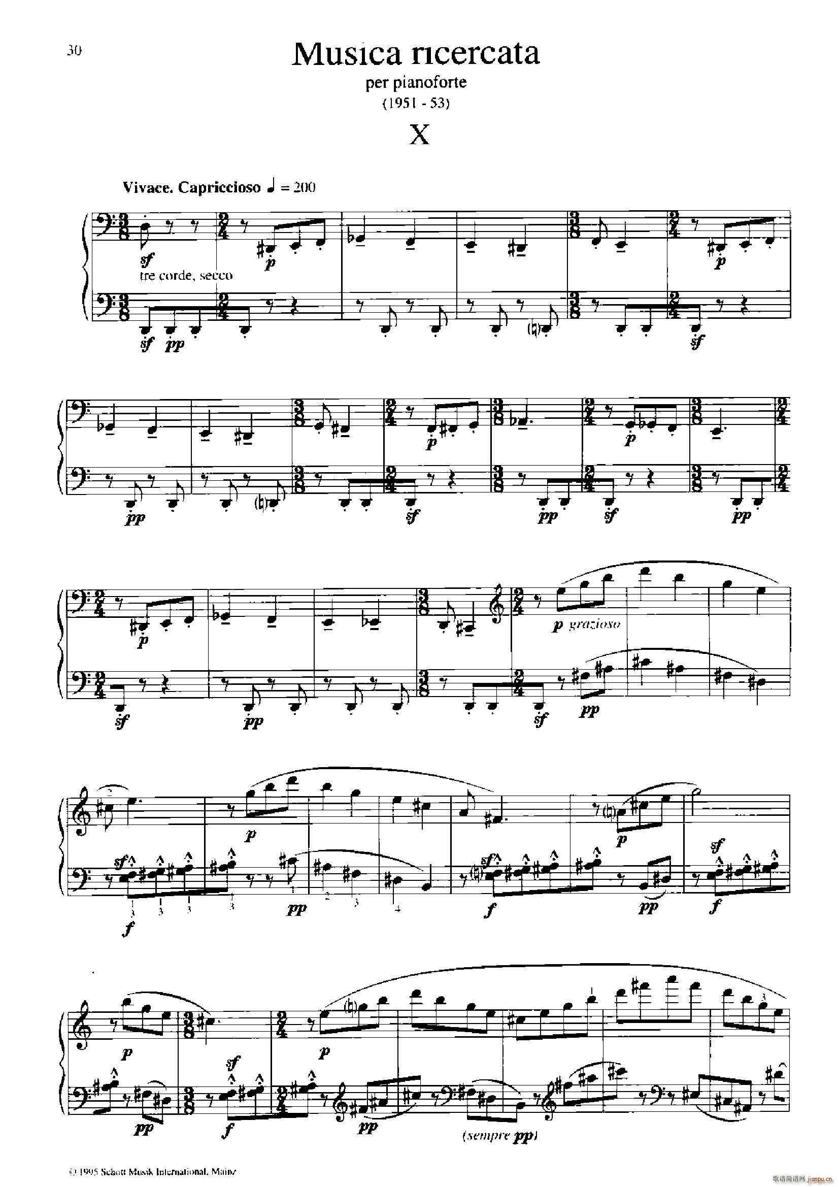 Musica Ricercata ����(l�� )���� 10(����V)1