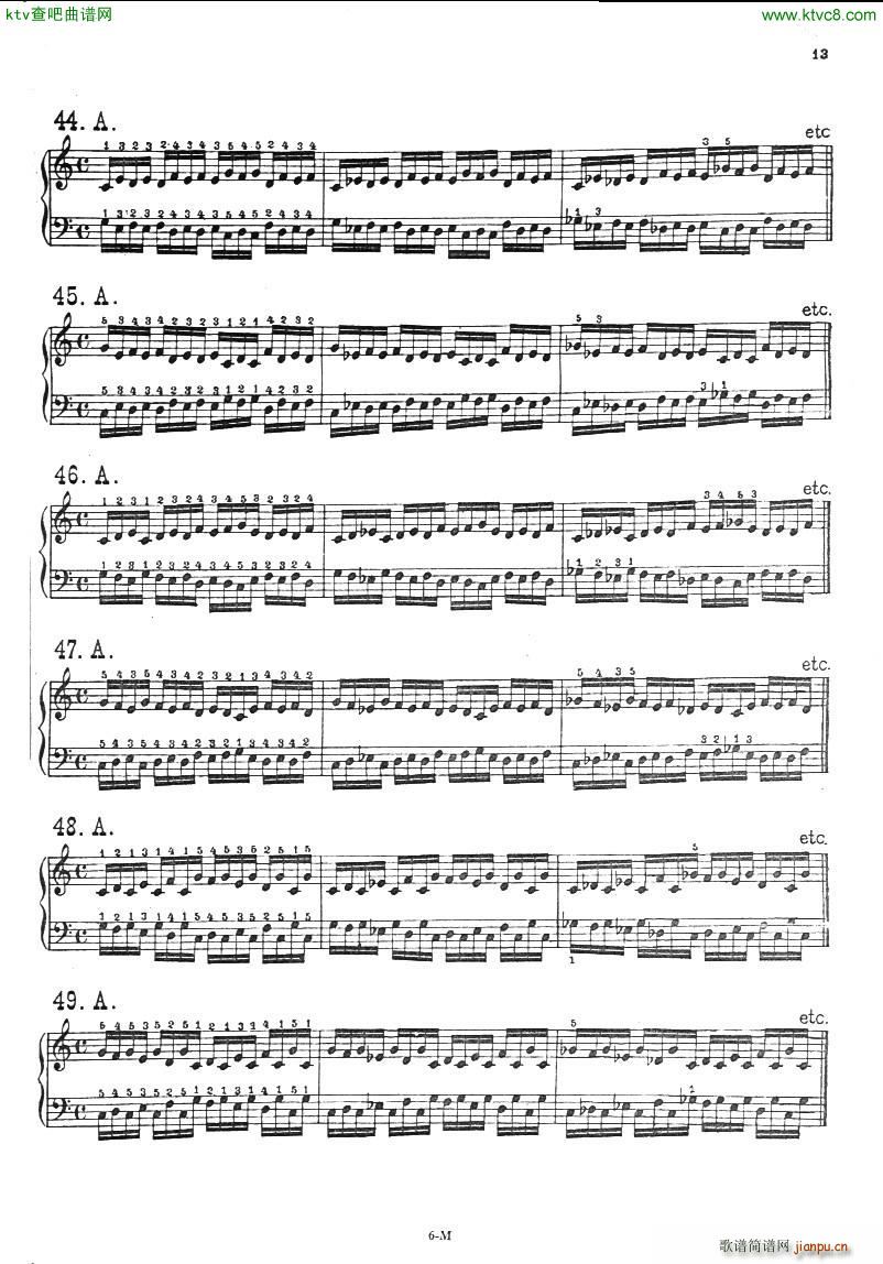 Beringer Studies for Five Fingers(����V)10