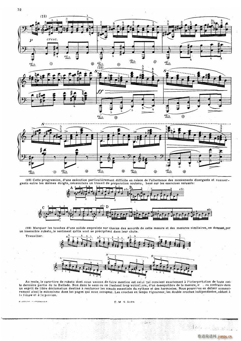 Chopin Cortot 4 Ballades(����V)28