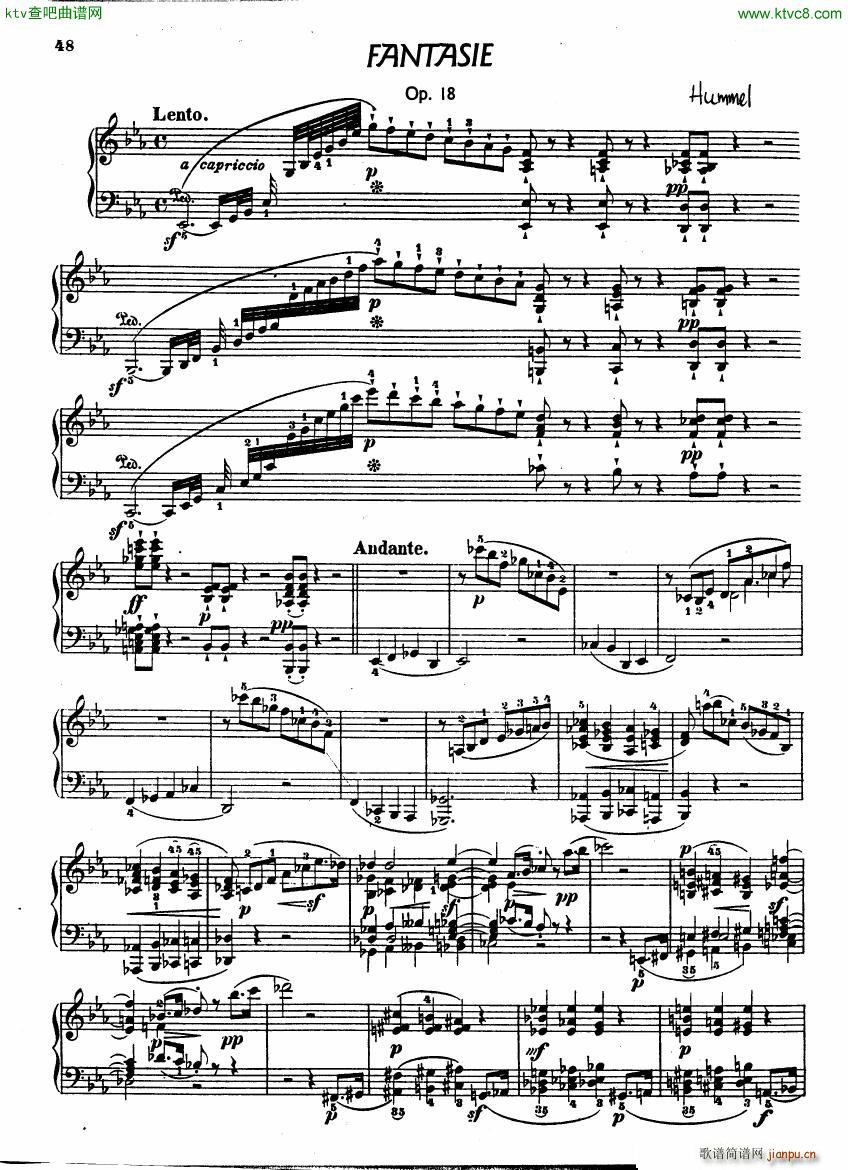 Hummel op18 Fantasie(����V)1