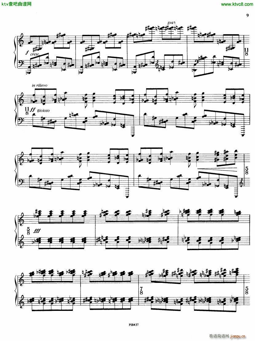 Ginastera op 53 Sonata No 2(����V)9