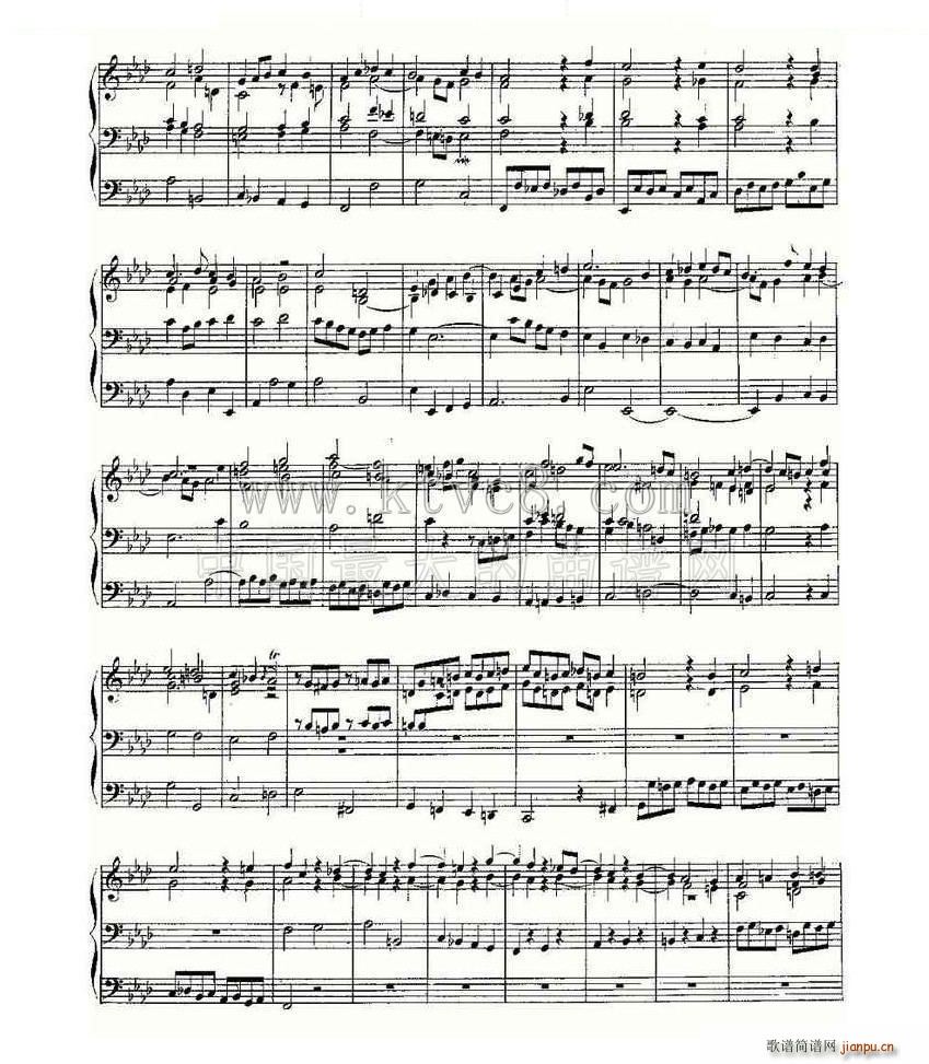 Prelude and Fugue in F Minor BWV 534 ���L(f��ng)���V(ʮ�ּ�����)7