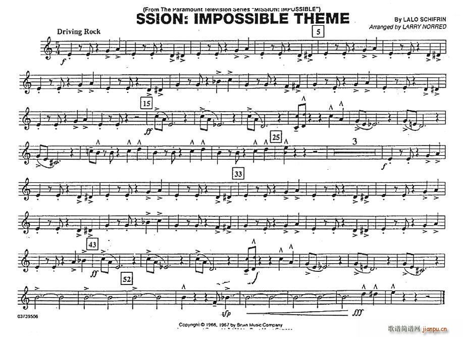 MISSION IMPOSSIBLE THEME ����̖(ʮ�ּ�����)1