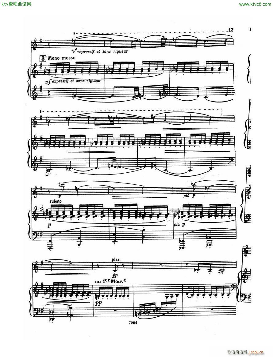 Debussy Violin Sonata Pn(����V)16