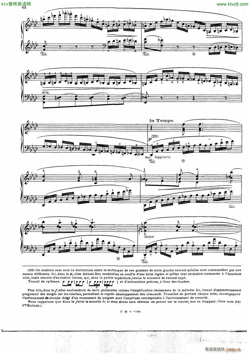 Chopin Cortot 4 Ballades ��(����V)21