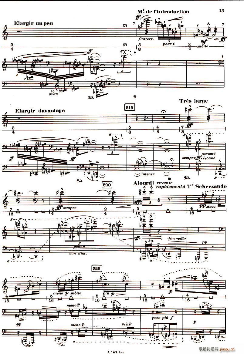 Boulez Sonatine Pour Flute Et Piano(����V)13
