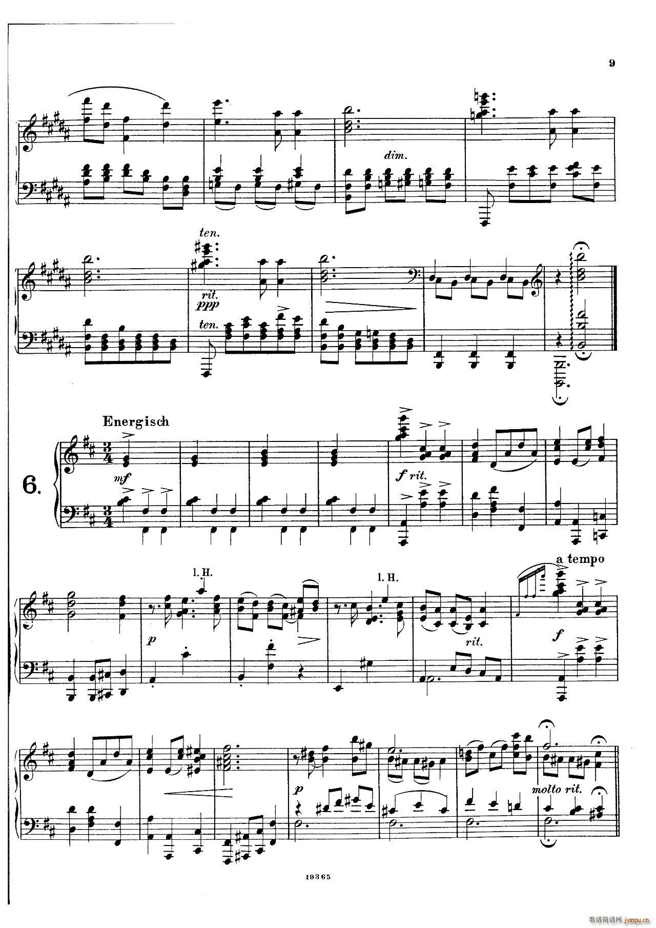 �� ��ķ��˹�� Landliche Tanzee Op 1 �l������(����V)8