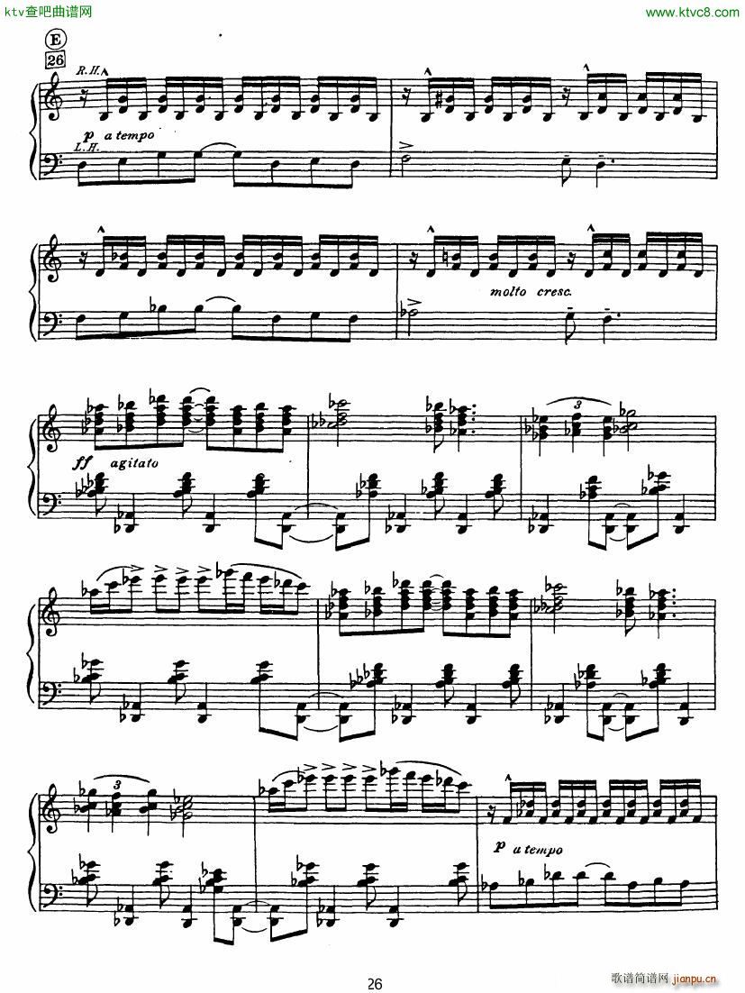 Rhapsody in Blue in Bb major Duet(����V)26