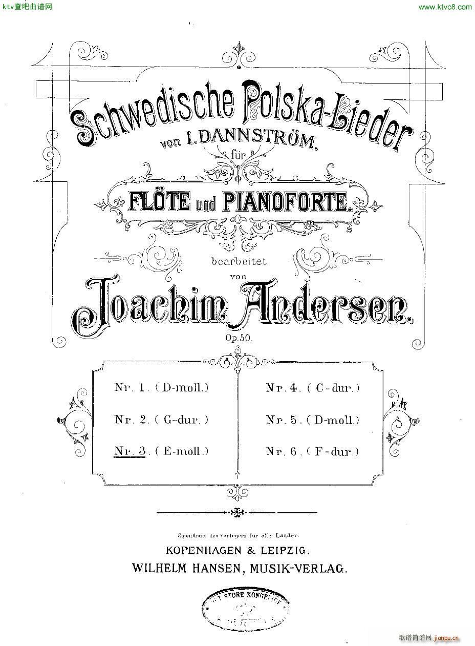 Andersen op 50 Schwedische Polska Lieder(����V)12