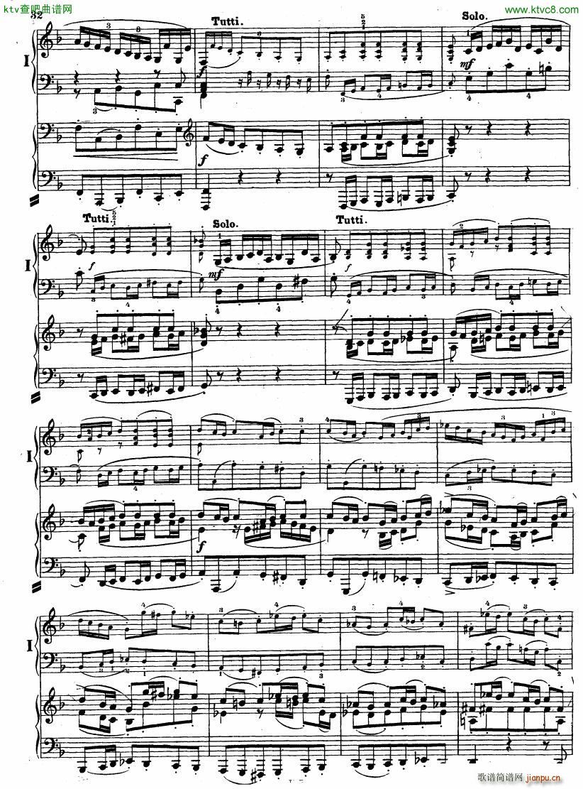 Bach JS BWV 1052 Keyboard Concerto in d ed R ntgen(����V)33