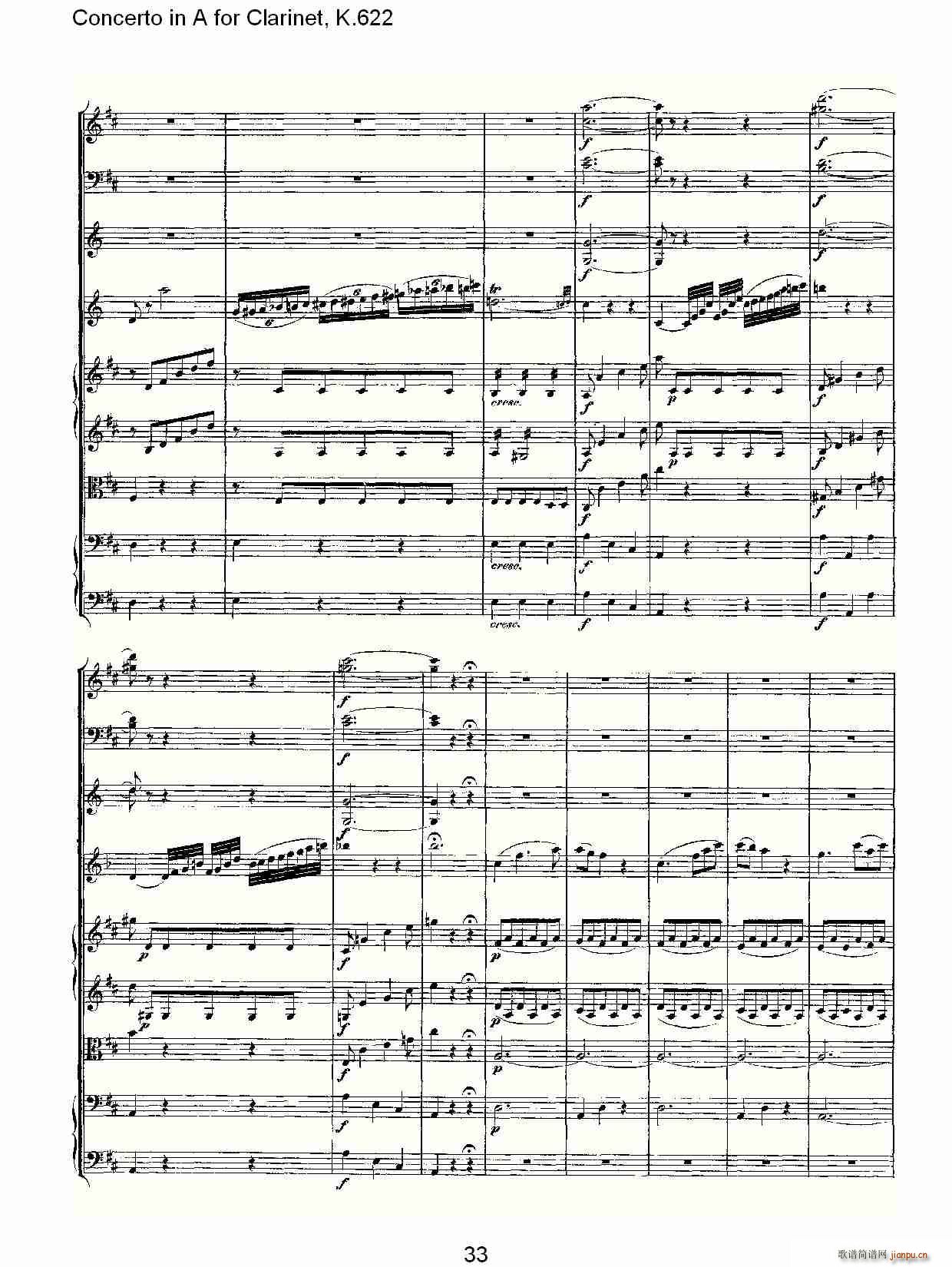 Concerto in A for Clarinet, K.622(�λɹ��V)3