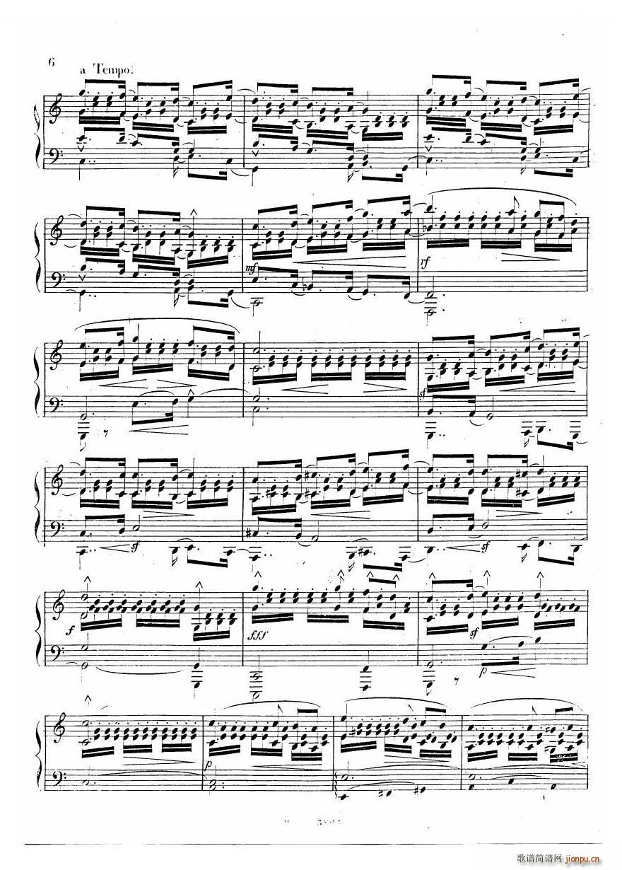 Dreyschock etude Le Tremolo etude Le Tremolo(ʮ�ּ�����)6