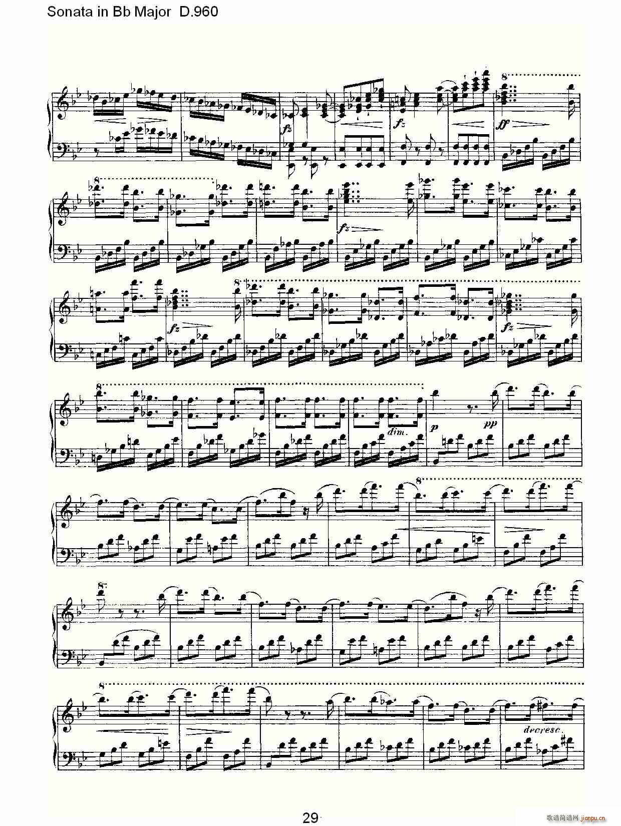 Sonata in Bb Major D.960(ʮ�ּ�����)29