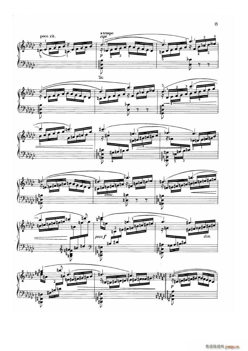 Dohnanyi Etude Op 28 3 3(ʮ�ּ�����)3