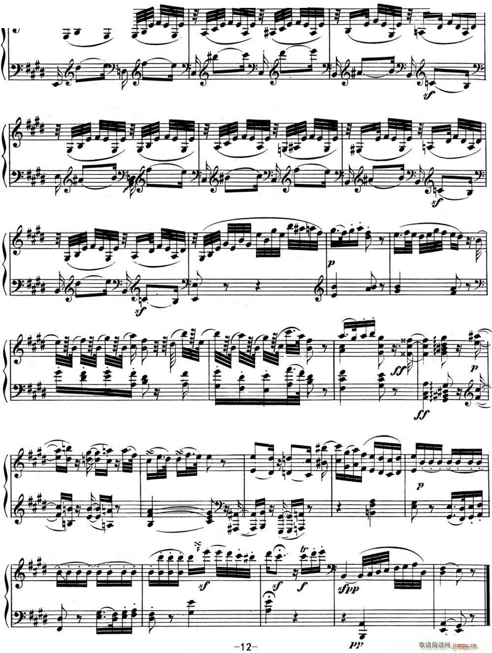 ؐ���������Q��03 C���{ Op 2 No 3 C major(����V)12