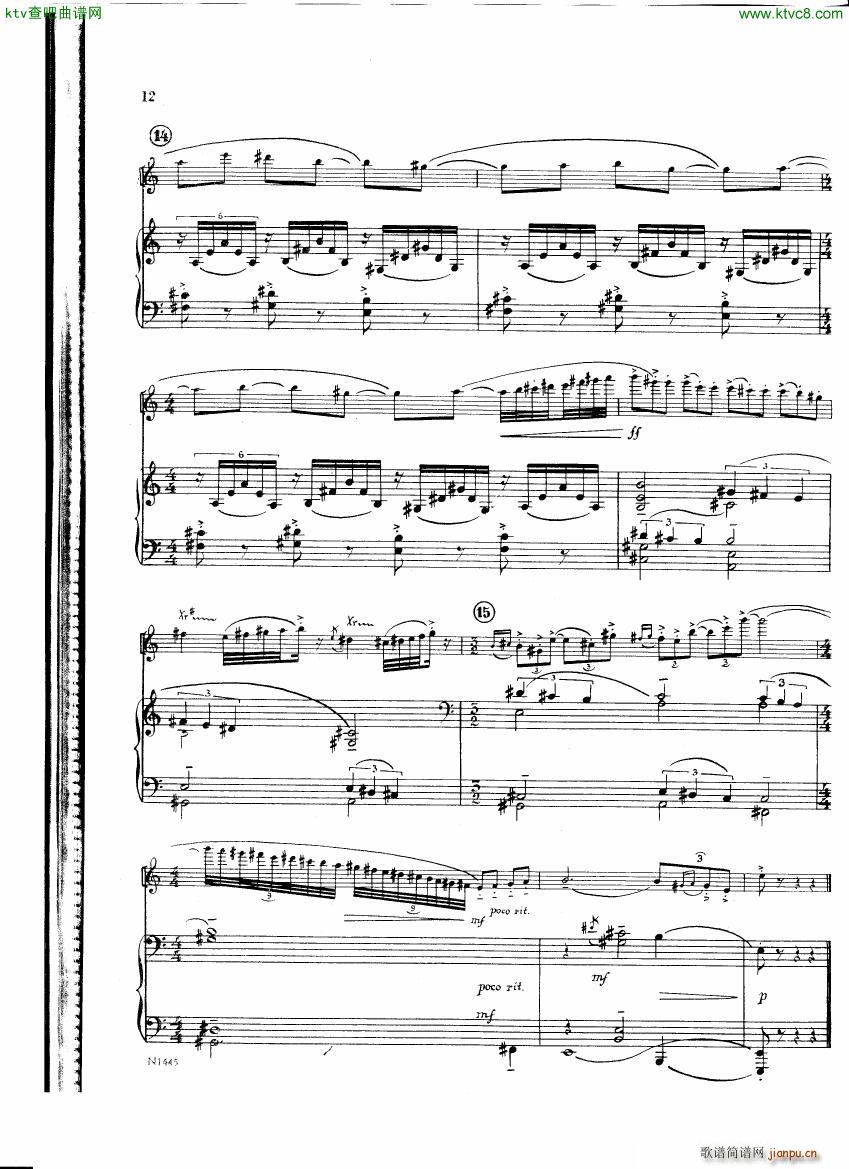Burton E Flute sonatina score(����V)11