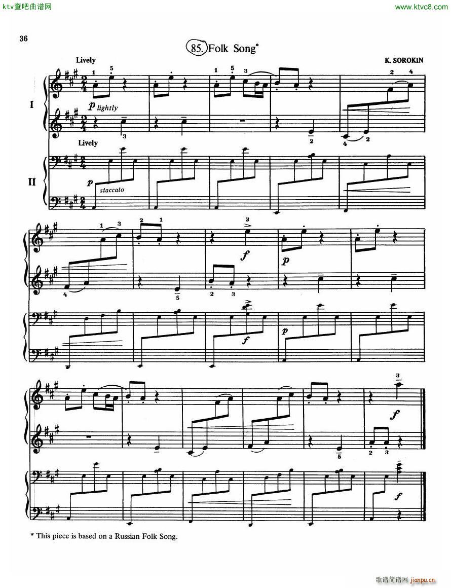 The Russian School of Piano Playing 1(����V)34