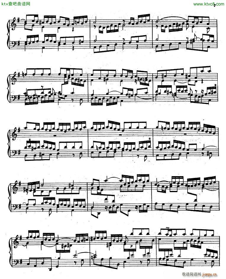 Bach D Albert Prelude and fugue in g major(����V)7