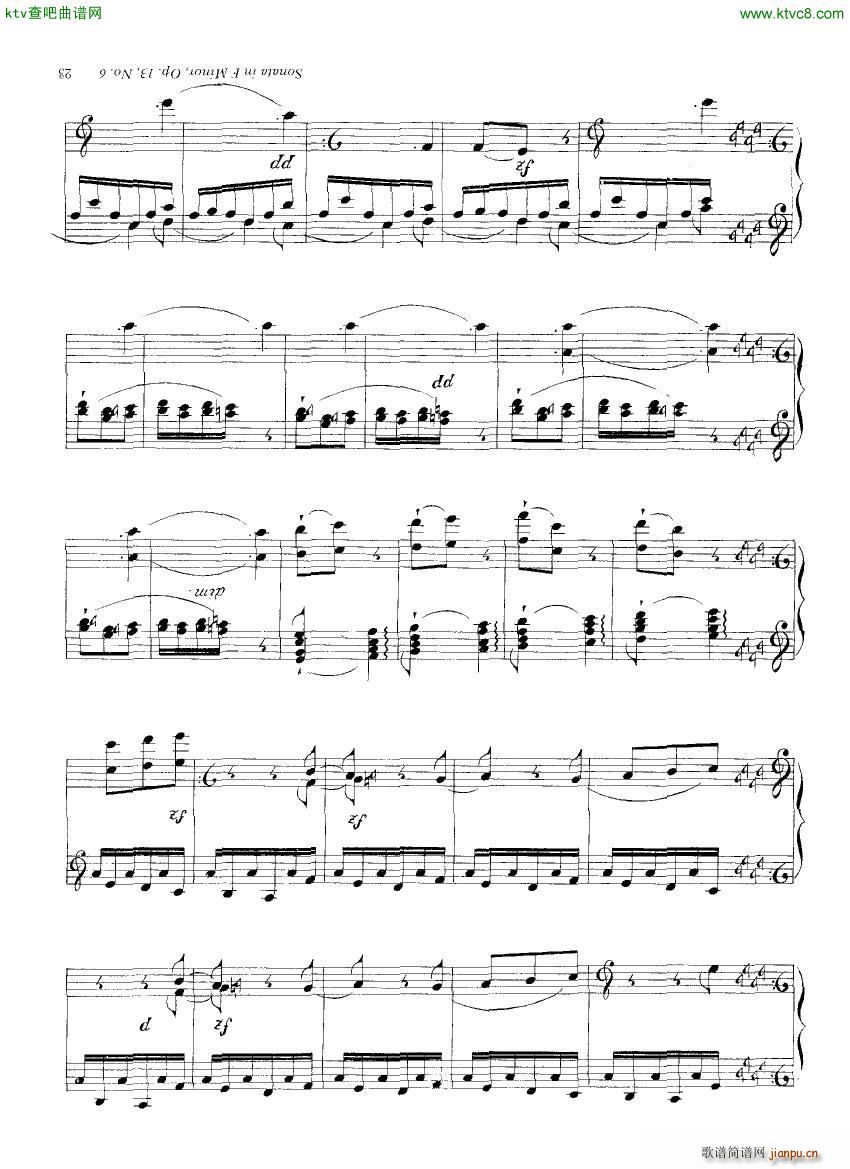 Clementi 13 6 Sonata Fminor 2 2(����V)3