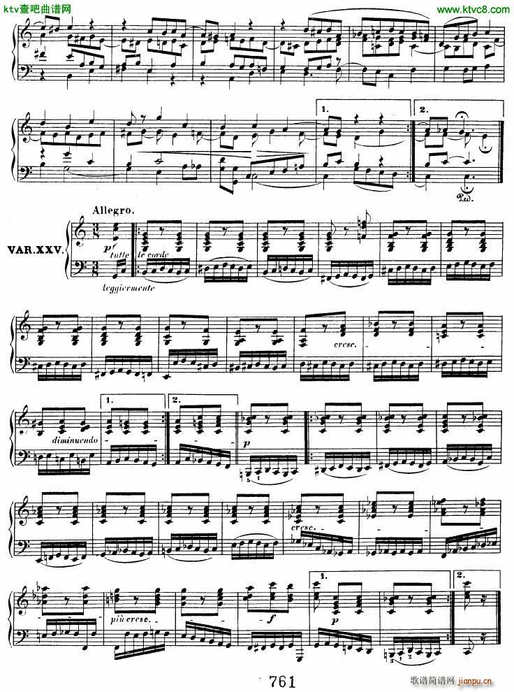 Beethoven op 120 Diabelli Variations(����V)21