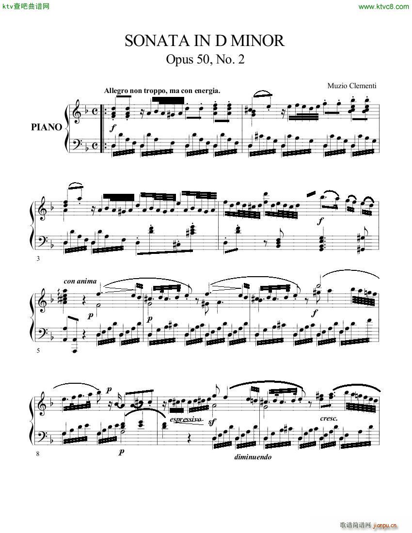 clementi sonata op50 2(����V)1