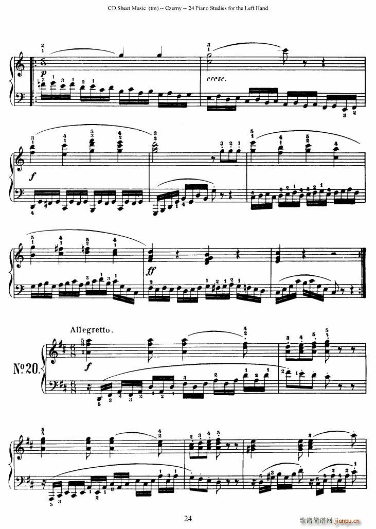 Left Hand Etudes(����V)24