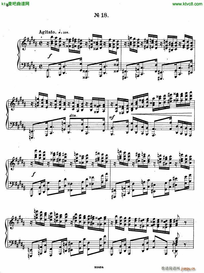 Gliere 25 Preludes op30 Book4(����V)5