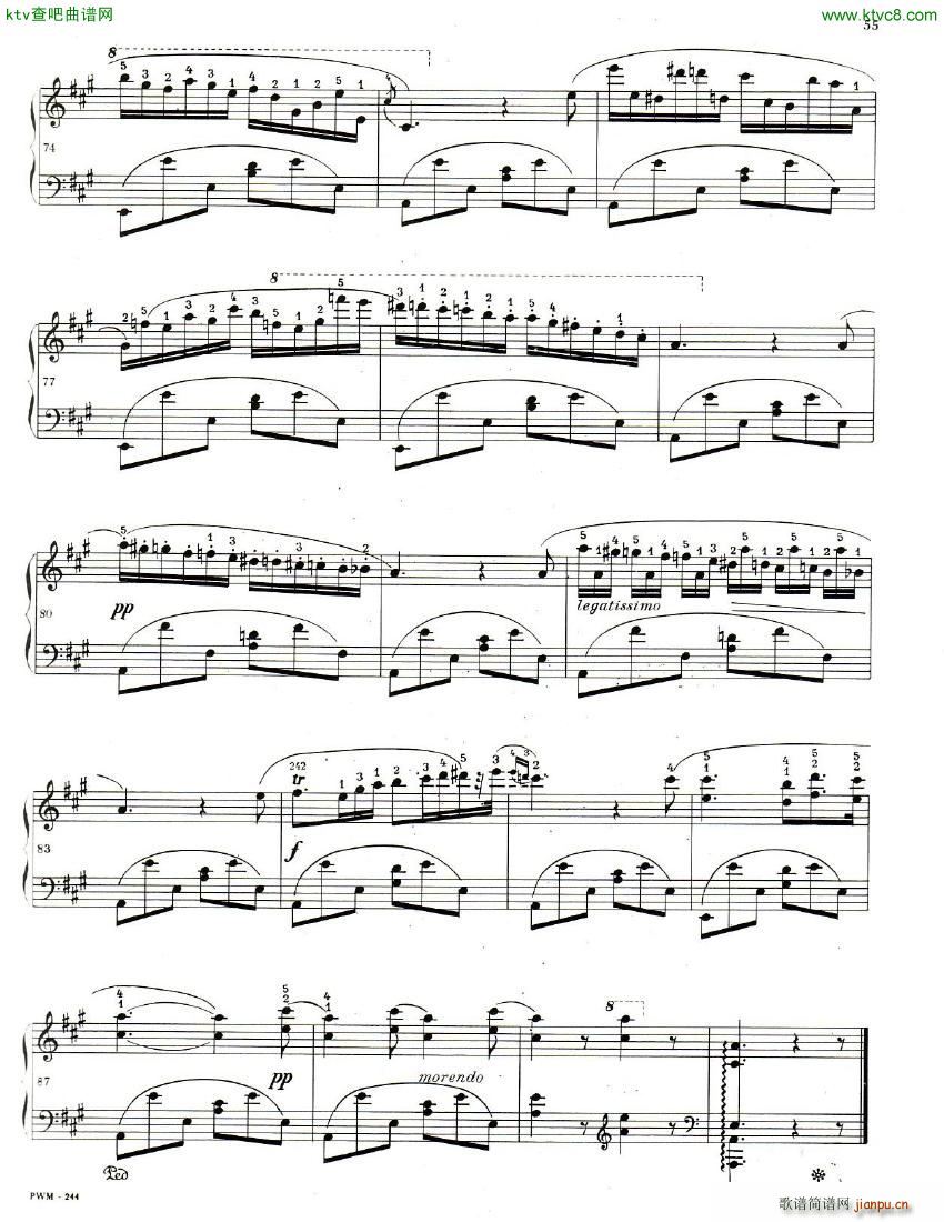 chopin variation sur un souvenir de paganini(����V)5